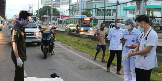 หนุ่มสักอักษรจีนนอนเสียชีวิตปริศนา ช่องทางด่วนถนนโยธินขาเข้ากรุงเทพฯ