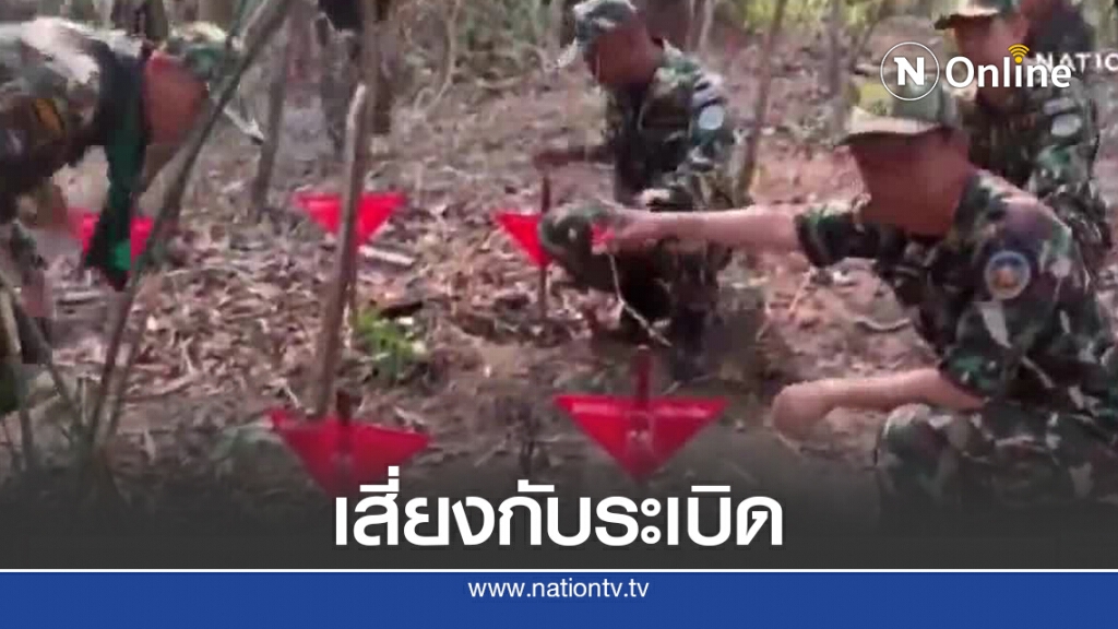 ฝ่าดงกับระเบิดรวบมอดไม้กัมพูชา ฝ่าดงกับระเบิดรวบมอดไม้กัมพูชา