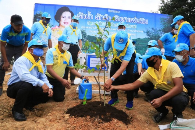 "นิพนธ์-ถาวร" นำทีมจัดกิจกรรม "รักน้ำ รักป่า รักษาแผ่นดิน"