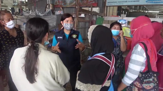 พ่อค้าแม่ค้าประท้วง ไม่พอใจการปรับรูปแบบตลาดใหม่