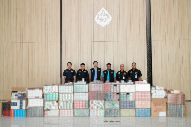 สรรพสามิตจับบุหรี่ต่างประเทศหนีภาษี 29 ล้านบาท