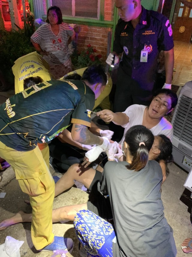 ไฟไหม้บ้านเอื้ออาทร-คลอกเจ็บ 4