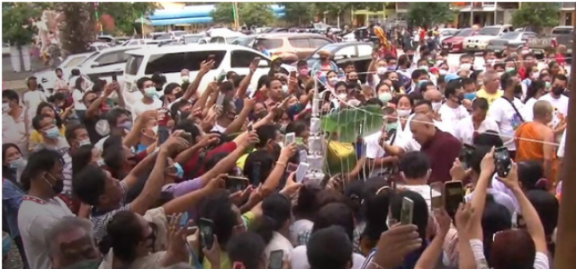 วัดแทบแตก "หลวงปู่เดือนชัย" ปลุกเสก "ไอ้ไข่วัดเจดีย์"