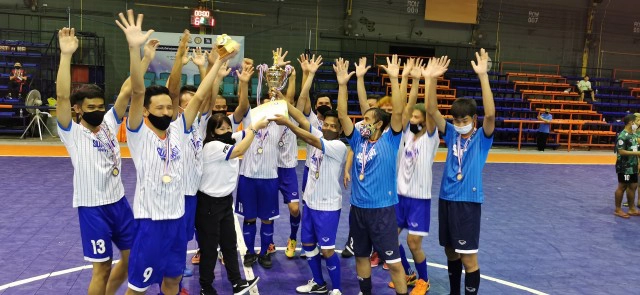 ม.สวนดุสิตอัดชมรมคนหูหนวก 6-1คว้าแชมป์ฟุตซอลประเทศไทย