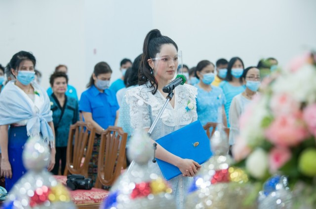 ปันปัน ควงคุณแม่ ร่วมกิจกรรม วันแม่แห่งชาติ