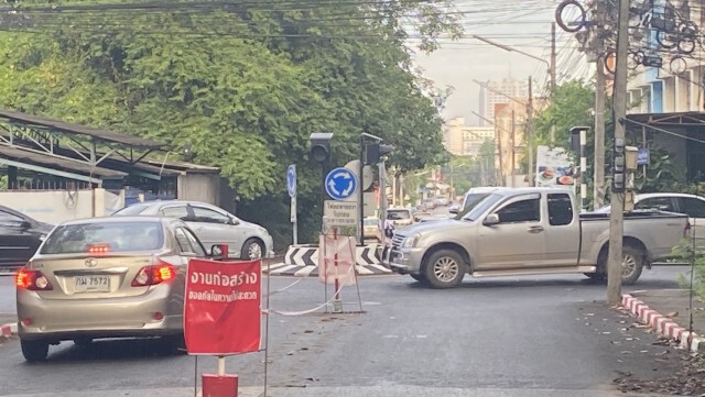 วงเวียนเล็ก  ลดอุบัติเหตุ