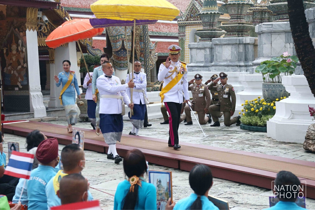 'ในหลวง' ทรงประกอบพระราชพิธีเฉลิมพระชนมพรรษา สมเด็จพระบรมราชชนนีพันปีหลวง