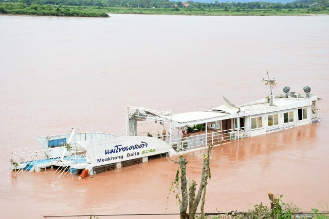 บูรณาการกู้เรือ"แม่โขงเดลต้า"ล่มในแม่น้ำโขง