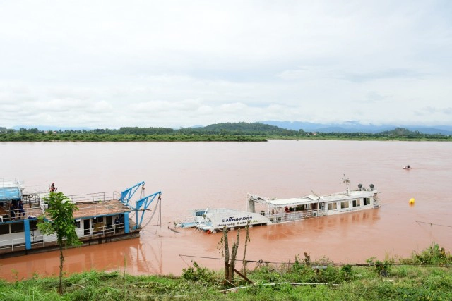 บูรณาการกู้เรือ"แม่โขงเดลต้า"ล่มในแม่น้ำโขง