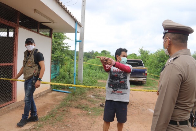 คุมตัวมือยิงฆ่าโหด ผญบ. คุมเข้มทำแผนหวั่นถูกรุมประชาทัณฑ์