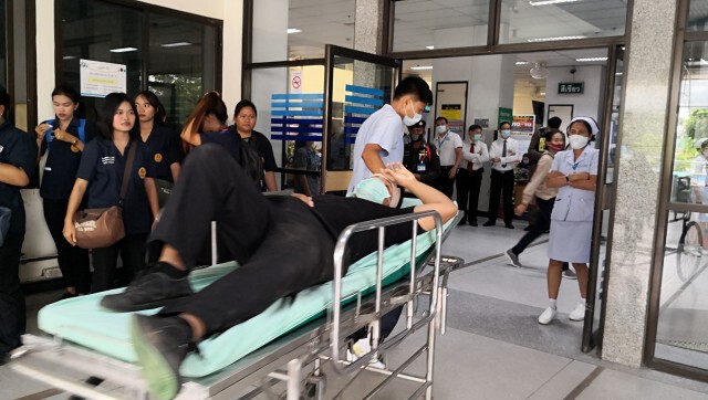 พร้อมรับมือเหตุทะเลาะวิวาทหน้าห้องฉุกเฉิน