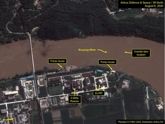 โรงงานนิวเคลียร์เกาหลีเหนืออาจถูกน้ำท่วมเสียหาย