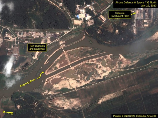 โรงงานนิวเคลียร์เกาหลีเหนืออาจถูกน้ำท่วมเสียหาย