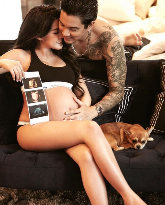ใบเตย-ดีเจแมน สุดแฮปปี้ลูกสาว "น้องเวทมนต์" คลอดแล้ว