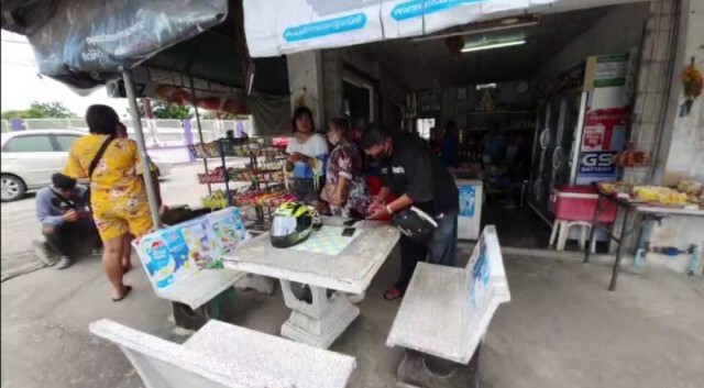 ตำรวจแกะรอยล่าโจรควงมีดเชือดคอเจ้าของร้านชำดับ