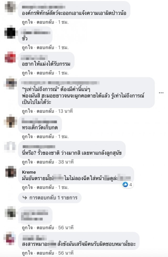 เพจดังแฉ หนุ่มชุดทหารพ่นสีย้อมสุนัข หัวเราะคิกคักเตรียมต้อนรับคณะทัวร์