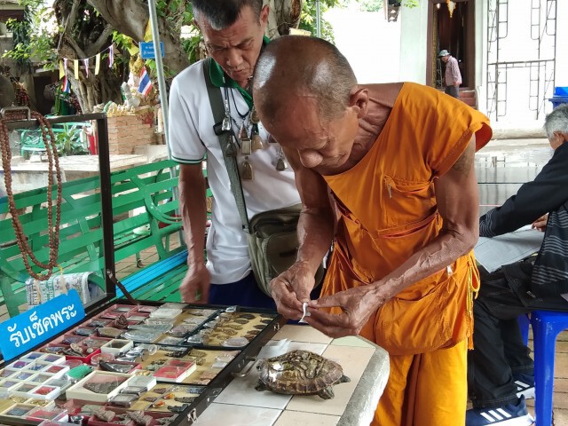 ฮือฮา!แกะสลักฤาษีบนหลังเต่า-เชื่อให้โชคลาภ