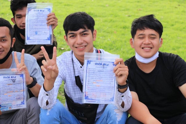ตรวจเลือกทหารแบบปลอด COVID-19