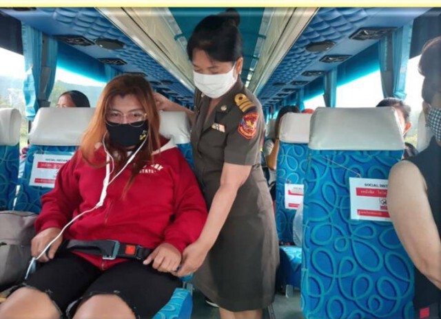 ขนส่งฯ คุมเข้มรถโดยสารสาธารณะสกัดโควิด-19