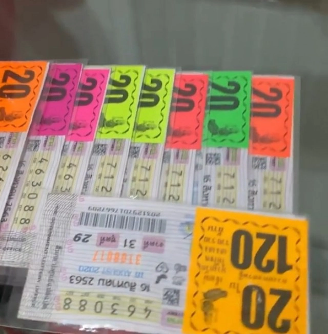 โชคใหญ่มากอง "ฮาย อาภาพร" ถูกลอตเตอรี่ 180 ใบ รถคู่ใจให้โชคตรงๆ