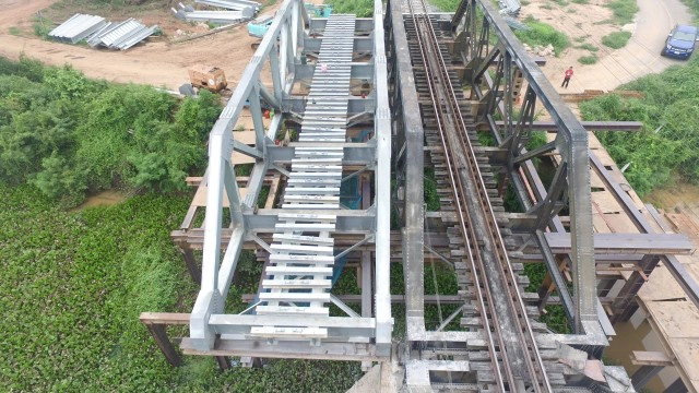 บูรณะสะพานรถไฟข้ามแม่น้ำแควสมัยสงครามโลกครั้งที่2