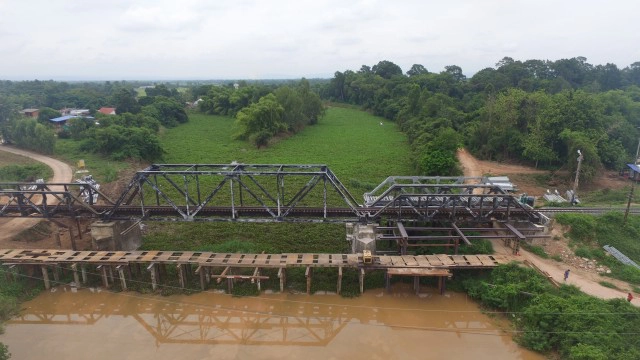 บูรณะสะพานรถไฟข้ามแม่น้ำแควสมัยสงครามโลกครั้งที่2