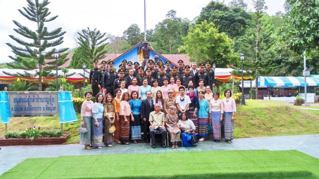 เปิดอนุสรณ์ผู้กล้าชำนาญจุ้ย-เชิดชูสมรภูมิบ้านร่มเกล้า