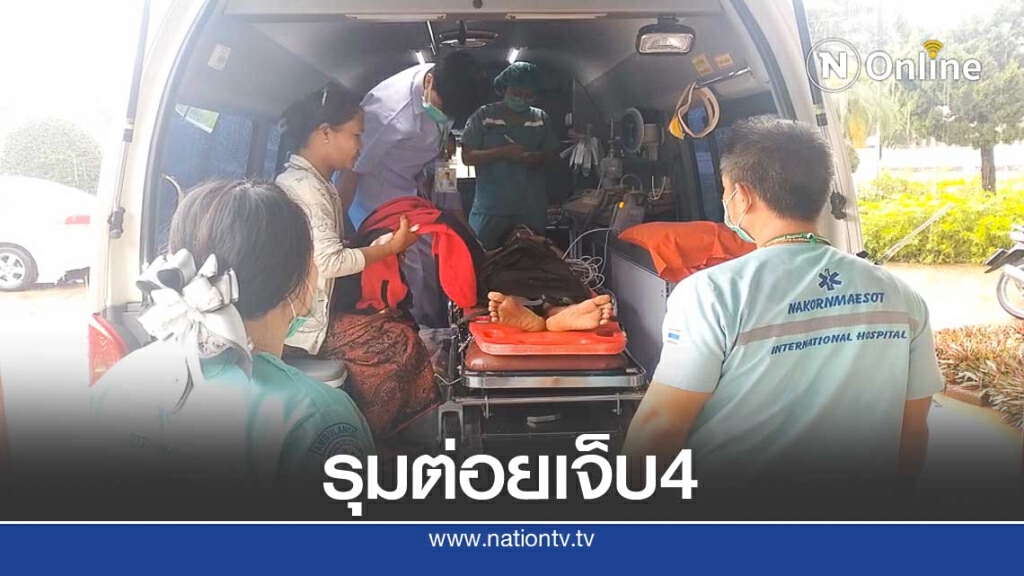 ผึ้งรุมต่อยหนุ่มเมียนมาเจ็บ4 ผึ้งรุมต่อยหนุ่มเมียนมาเจ็บ4