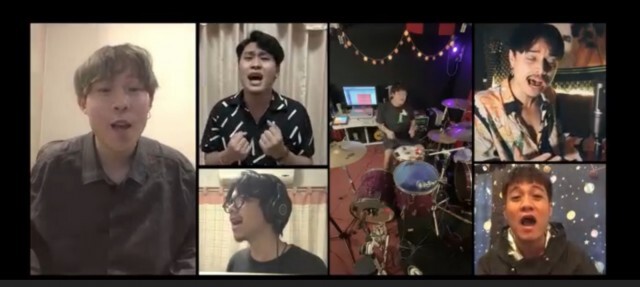 เหล่าศิลปินร่วมร้องเพลง "ผ่าน" ส่งกำลังใจพลังบวก