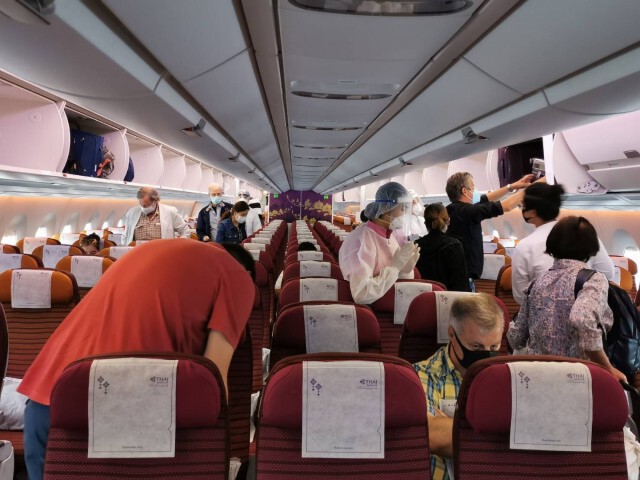 การบินไทยจัดเที่ยวบินพิเศษ 3 ไฟลท์ รับคนไทยกลับบ้าน