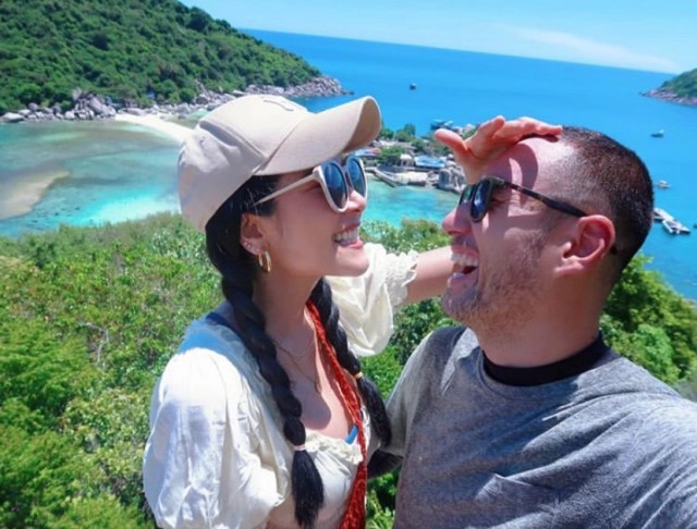 "เจสัน ยัง"  หัวใจสีชมพูเปิดตัวแฟนสาวโชว์หวานเที่ยวทะเล