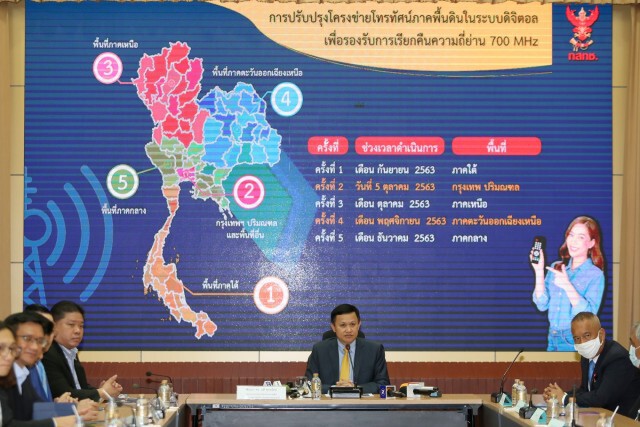 กสทช. ปรับโครงข่าย 'ทีวีดิจิตอล' รับ 5G