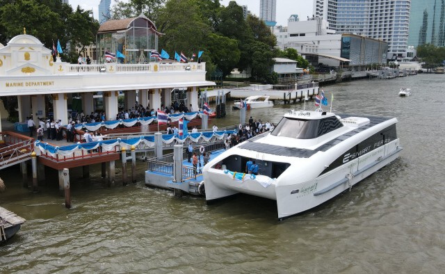 คมนาคมชู 'เรือไฟฟ้า' เชื่อมโยงขนส่งมวลชน