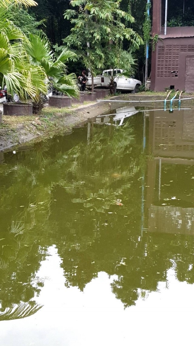 ชะตาขาด!พนักงานสวนพลัดตกบ่อพักน้ำดับ
