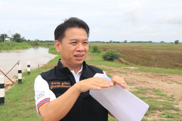 น้ำจากสุโขทัยเข้าพิษณุโลกแล้ว-ผันน้ำเข้าทุ่งบางระกำ