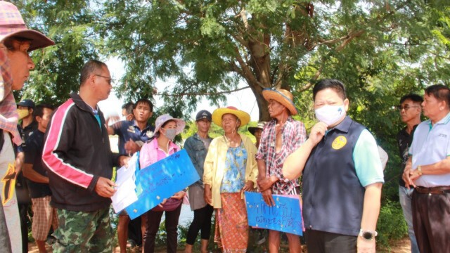 น้ำท่วมนา 5 หมู่บ้านฮือเรียกร้องชลประทานเร่งระบาย