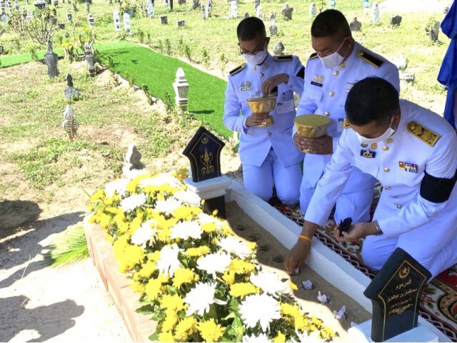 ในหลวง พระราชทานดินฝังศพอาสาสมัครทหารพราน