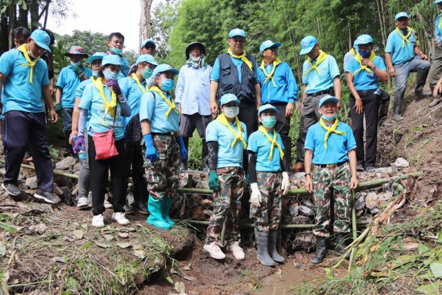 จัด"จิตอาสาฮักเมืองจุน"เฉลิมพระเกียรติ "พระพันปีหลวง"