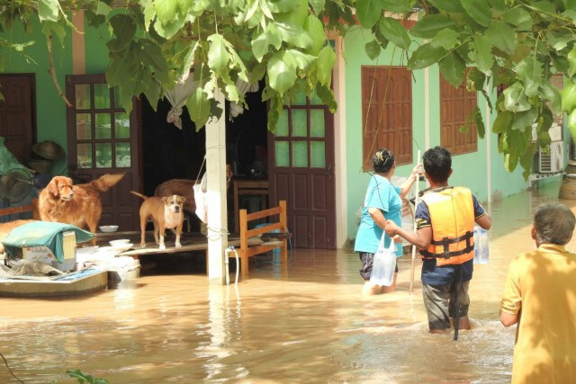 น้ำท่วม "สวรรคโลก"หนักในรอบ 30 ปี