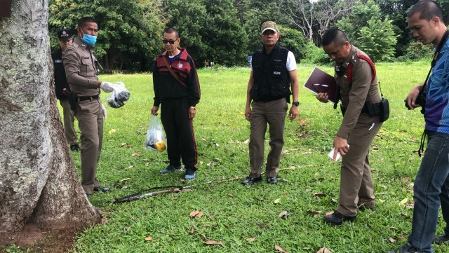 พิสูจน์วิถีกระสุน "พ่อเลี้ยง"ยิงดับ3ก่อนปลิดชีพตายตาม