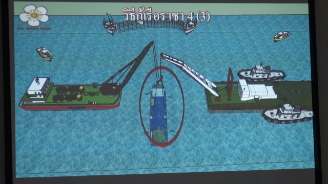 บ.ราชาเฟอรี่ พร้อมกู้ซากเรือต้นเดือนก.ย.นี้