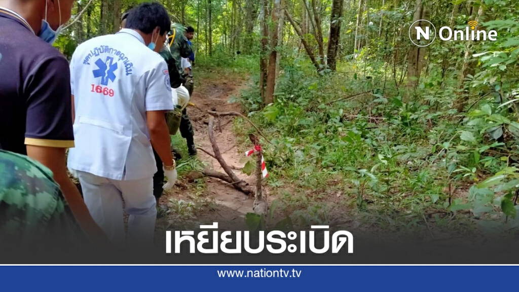 เข้าป่าหาเห็ดเขตชายแดนเหยียบระเบิดเสียชีวิต 1 ราย