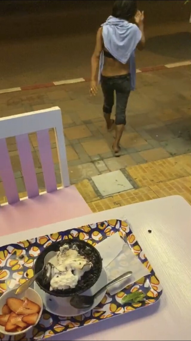 สาวปริศนาย่องงาบบิงซูต่อหน้า บอก"ขอกินแหน่"
