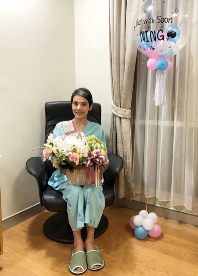 "นิ้ง กุลสตรี"  เผยความในใจสุดซาบซึ้งถึงเพื่อนๆในวันที่ตนเองป่วย