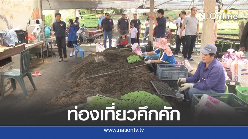 ท่องเที่ยวเชิงเกษตรวังน้ำเขียวคึกคัก ปชช.แห่เที่ยววันหยุด