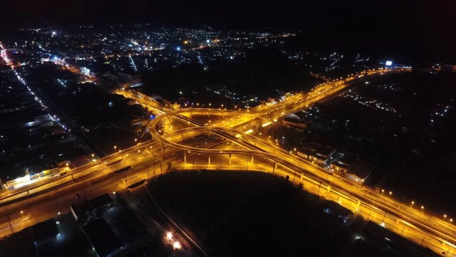 เสร็จแล้ว!! ทางแยกต่างระดับ 'ทุ่งสง' บูมมาเลเซีย-สิงคโปร์