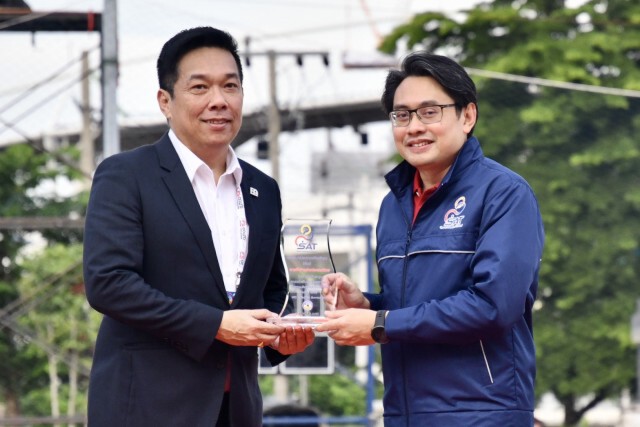 ผู้ว่ากกท.สักขีพยานปิดฤดูกาลฟุตบอลชายหาดประจำปี63
