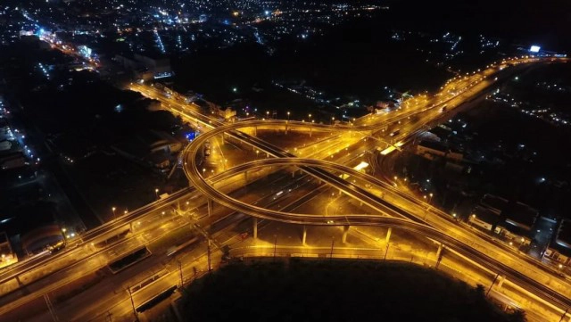 เสร็จแล้ว!! ทางแยกต่างระดับ 'ทุ่งสง' บูมมาเลเซีย-สิงคโปร์