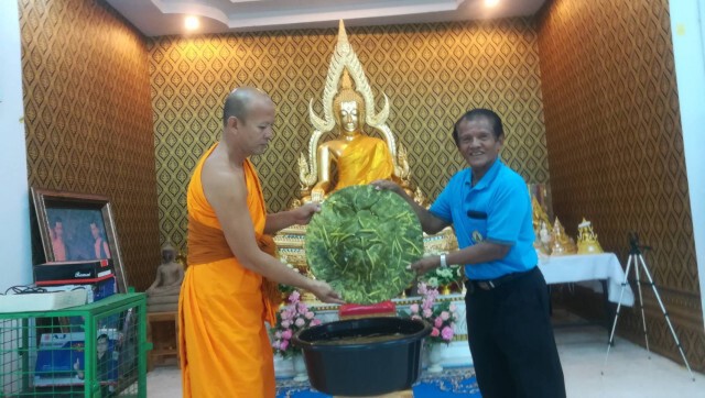 อัศจรรย์เทียนน้ำมนต์ รูป"พระมาลาเบี่ยง"