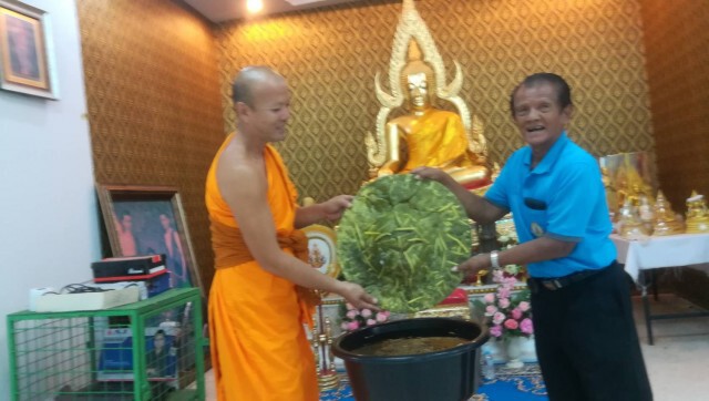 อัศจรรย์เทียนน้ำมนต์ รูป"พระมาลาเบี่ยง"